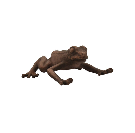 Copper Electroformed Frog Ornament 1.5 x 1.25 inch large. Electroformed Toy for Jewelry making (pendant & Brooch), crafting and Home decor